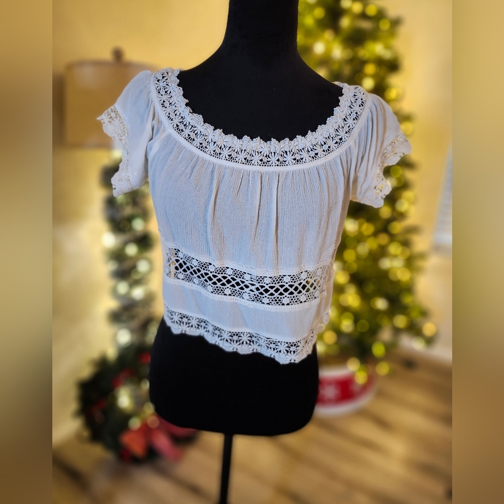 Boho crop top